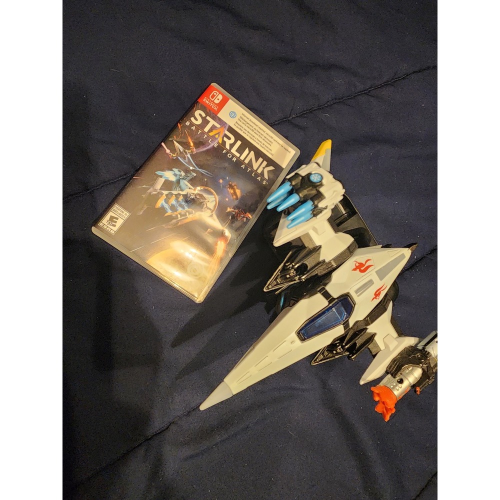 Starlink Battle for Atlas Nintendo Switch Game with‎ Zenith Starship Toy Bundle